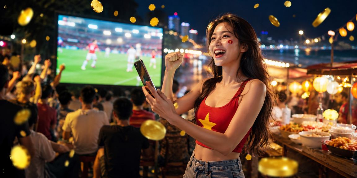 Trò chơi Slots Chủ đề Chợ đêm Quy Nhơn với hình ảnh lung linh